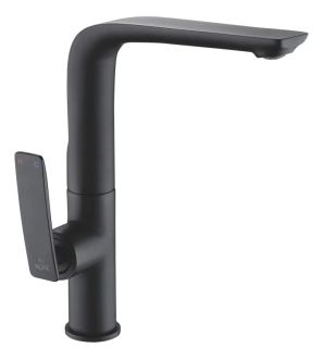 Смеситель для кухни Rose R2713H чёрный матовый